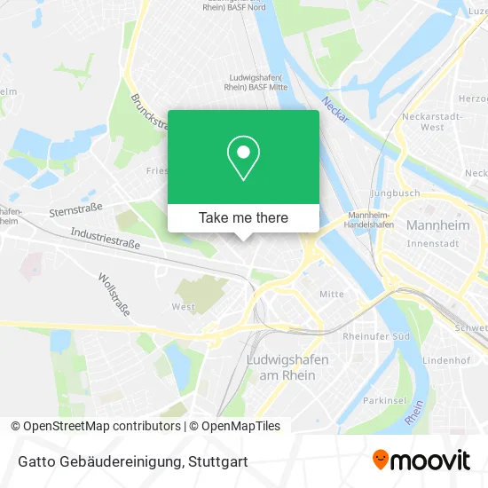 Карта Gatto Gebäudereinigung