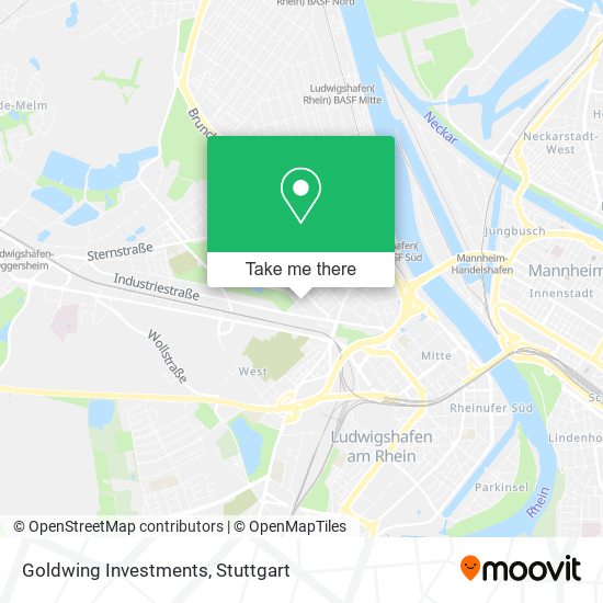 Карта Goldwing Investments