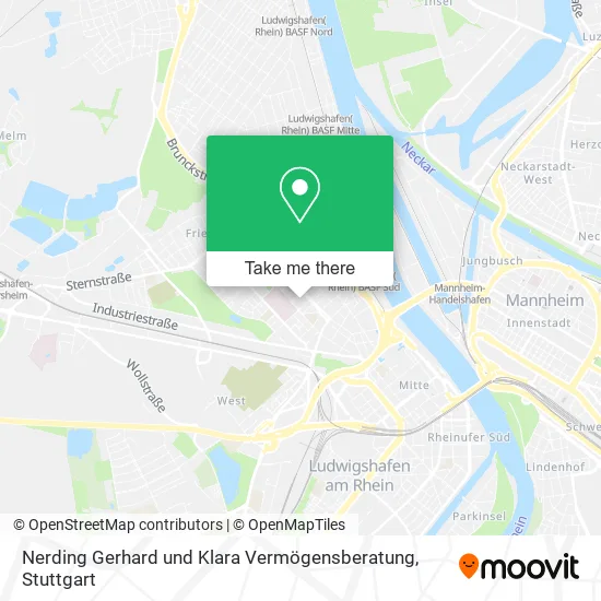 Карта Nerding Gerhard und Klara Vermögensberatung