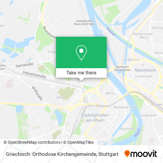 Griechisch- Orthodoxe Kirchengemeinde map
