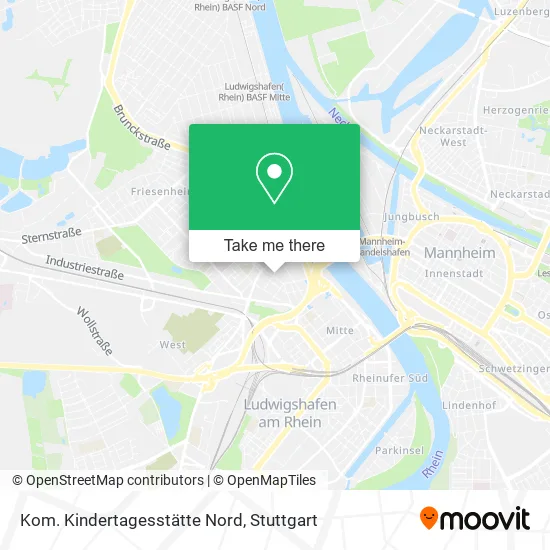 Карта Kom. Kindertagesstätte Nord