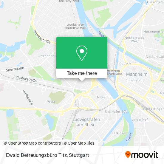 Карта Ewald Betreuungsbüro Titz