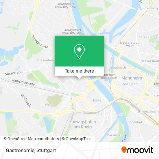 Карта Gastronomie