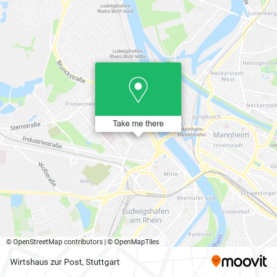 Карта Wirtshaus zur Post