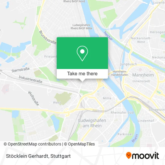 Карта Stöcklein Gerhardt