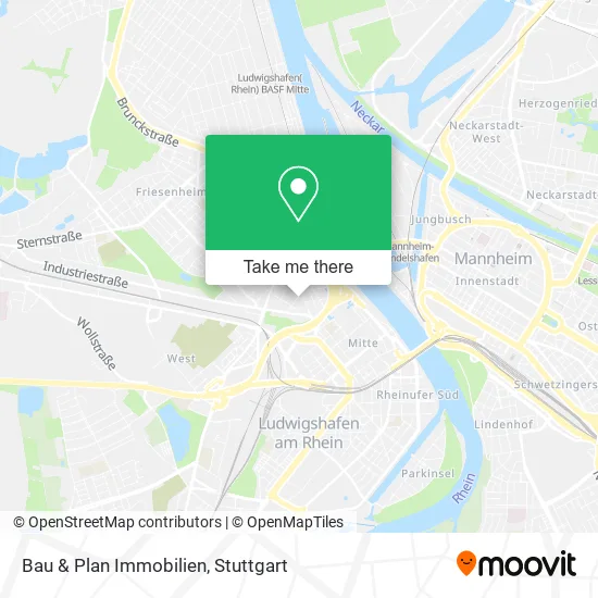 Карта Bau & Plan Immobilien