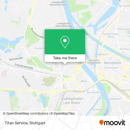 Карта Titan Service
