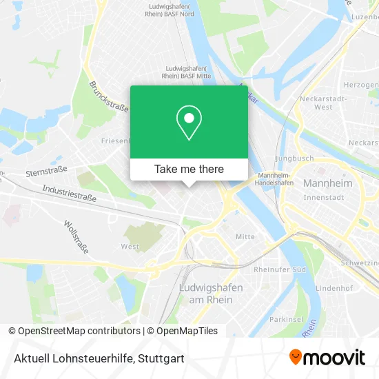 Карта Aktuell Lohnsteuerhilfe