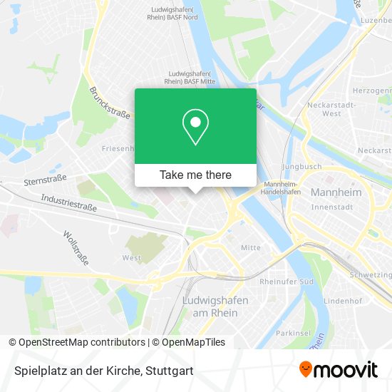 Spielplatz an der Kirche map