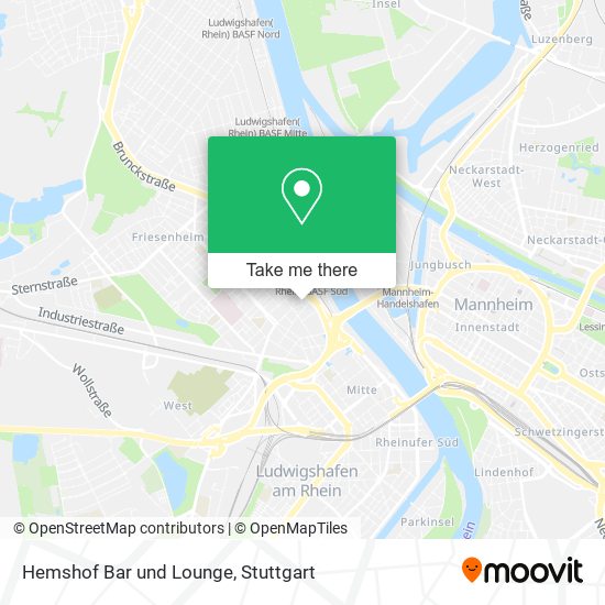 Hemshof Bar und Lounge map