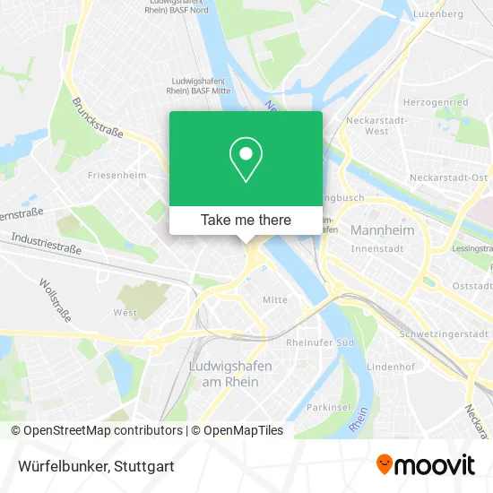 Карта Würfelbunker