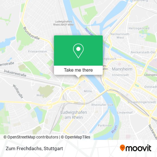 Карта Zum Frechdachs