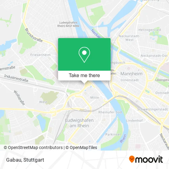 Карта Gabau