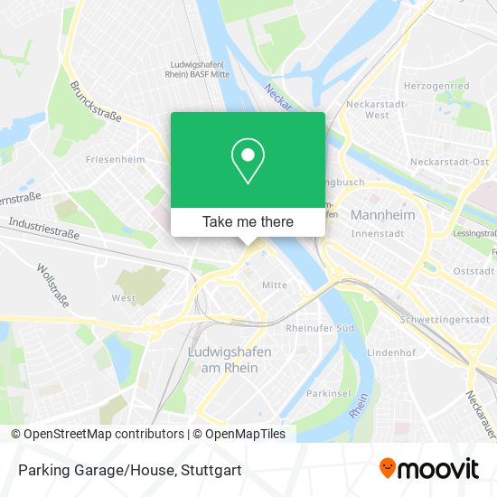 Parking Garage/House map