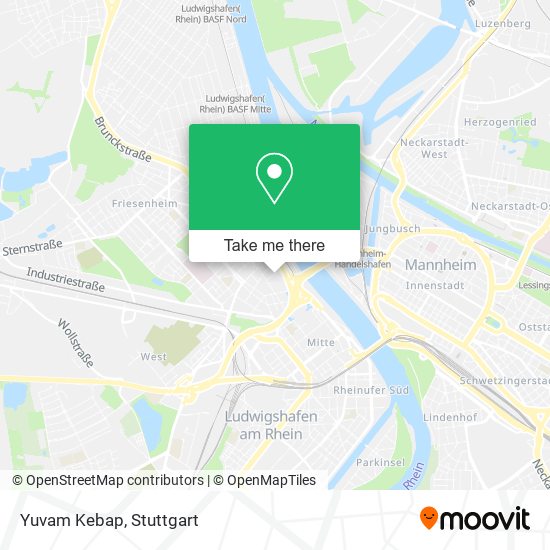 Карта Yuvam Kebap
