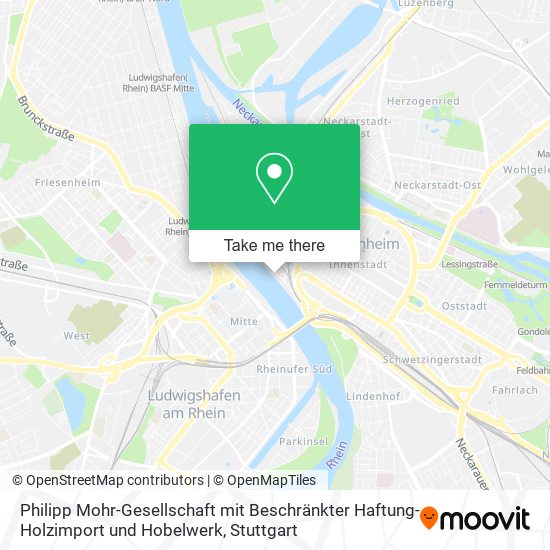 Philipp Mohr-Gesellschaft mit Beschränkter Haftung-Holzimport und Hobelwerk map