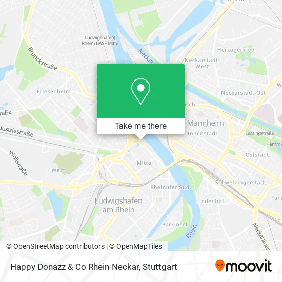 Карта Happy Donazz & Co Rhein-Neckar