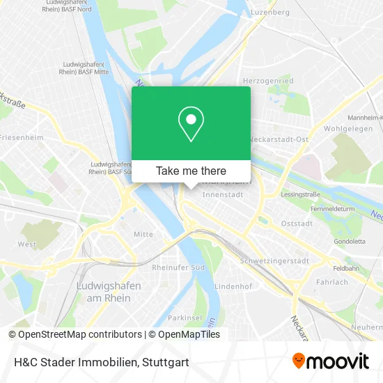 Карта H&C Stader Immobilien
