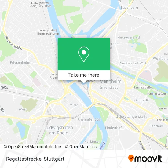 Карта Regattastrecke