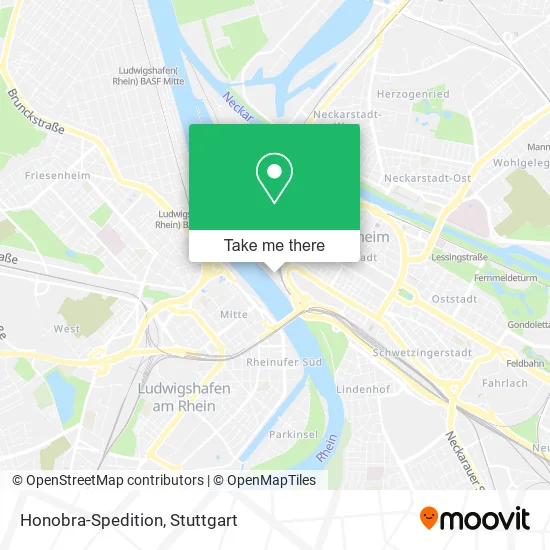 Карта Honobra-Spedition