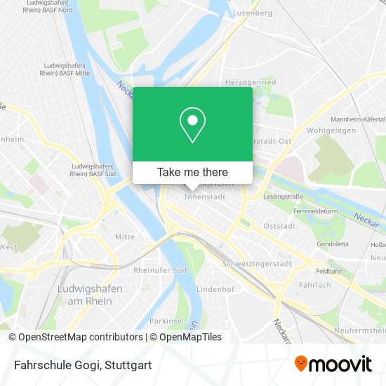 Карта Fahrschule Gogi