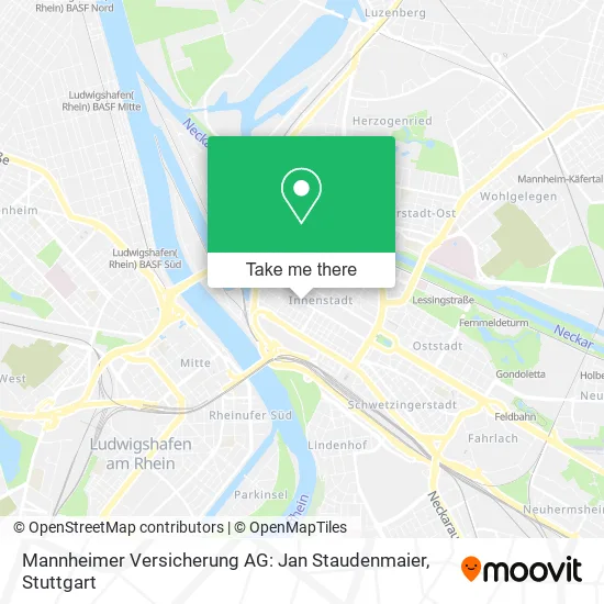 Карта Mannheimer Versicherung AG: Jan Staudenmaier