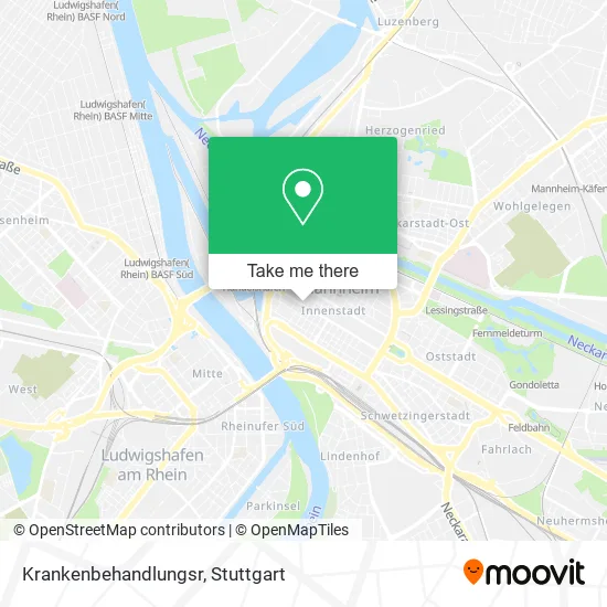 Карта Krankenbehandlungsr