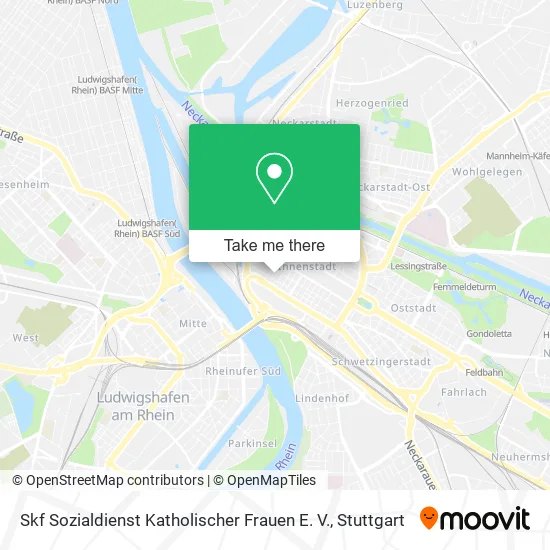 Карта Skf Sozialdienst Katholischer Frauen E. V.