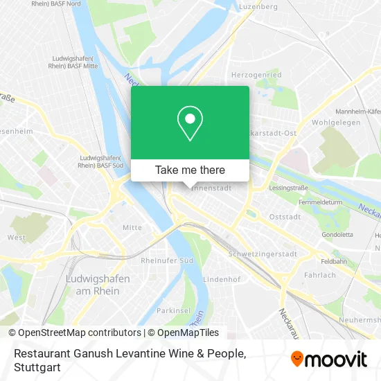 Карта Restaurant Ganush Levantine Wine & People