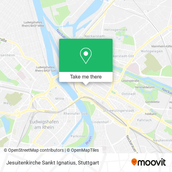 Карта Jesuitenkirche Sankt Ignatius