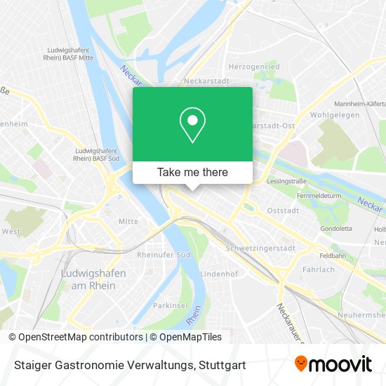 Staiger Gastronomie Verwaltungs map