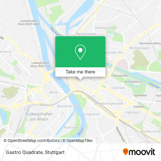 Gastro Quadrate map