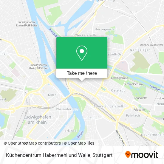Карта Küchencentrum Habermehl und Walle