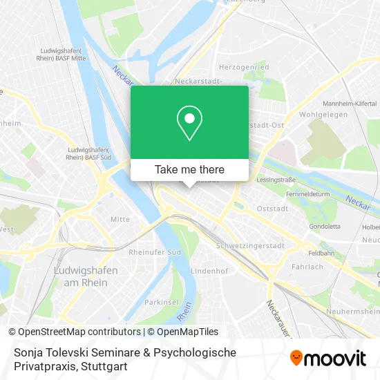 Карта Sonja Tolevski Seminare & Psychologische Privatpraxis