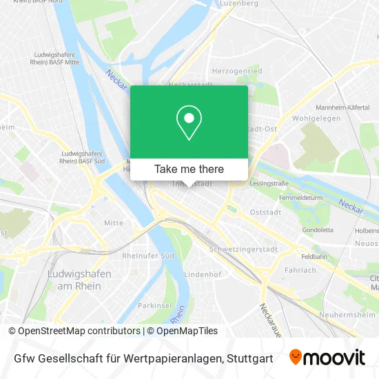 Карта Gfw Gesellschaft für Wertpapieranlagen