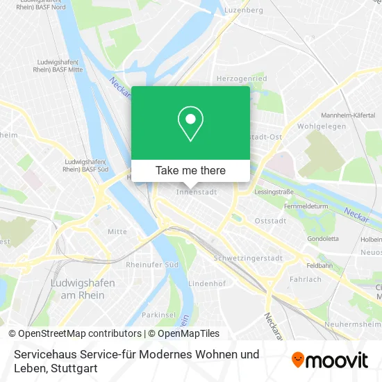 Карта Servicehaus Service-für Modernes Wohnen und Leben