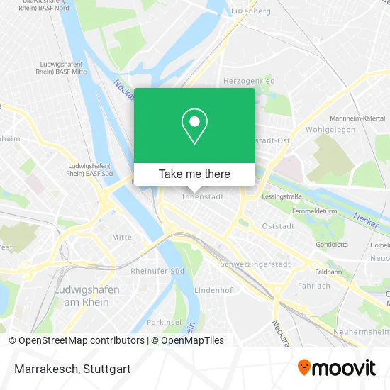 Карта Marrakesch