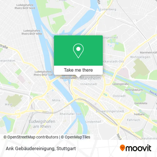 Карта Ank Gebäudereinigung
