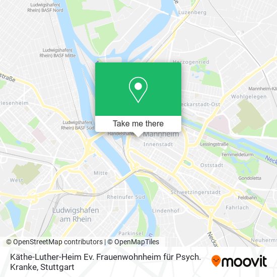 Käthe-Luther-Heim Ev. Frauenwohnheim für Psych. Kranke map