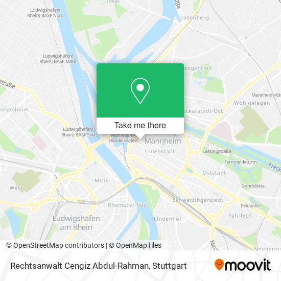Карта Rechtsanwalt Cengiz Abdul-Rahman