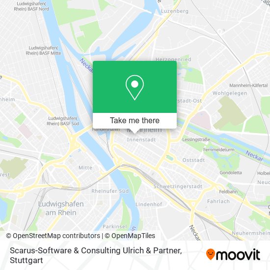 Scarus-Software & Consulting Ulrich & Partner map