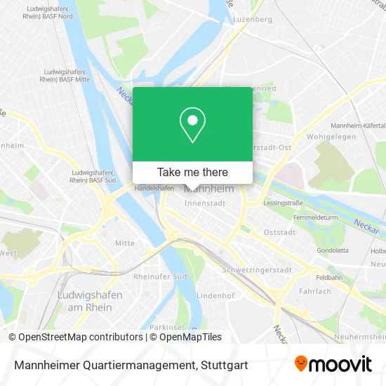 Карта Mannheimer Quartiermanagement