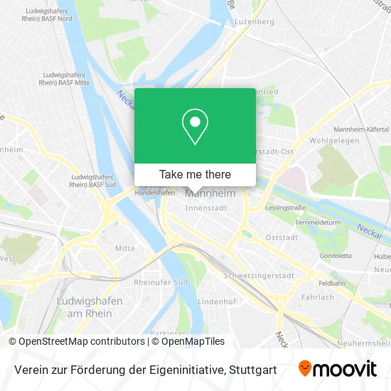 Карта Verein zur Förderung der Eigeninitiative