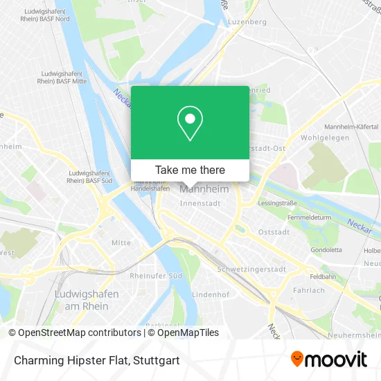 Карта Charming Hipster Flat