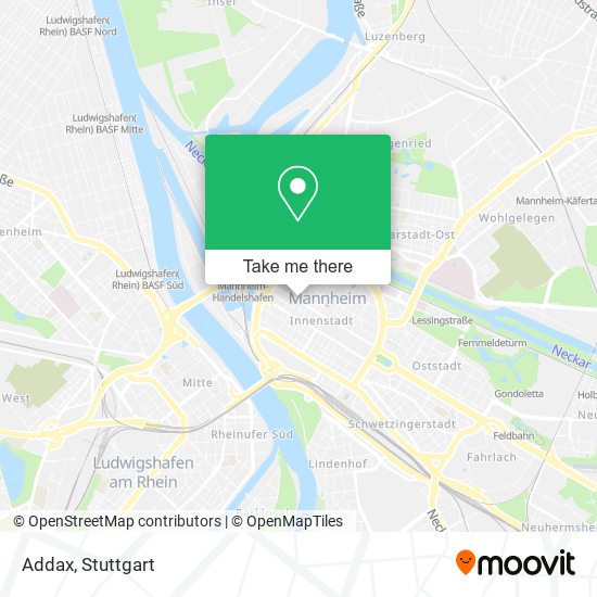 Addax map