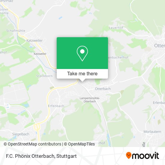 F.C. Phönix Otterbach map