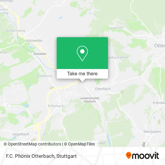 Карта F.C. Phönix Otterbach