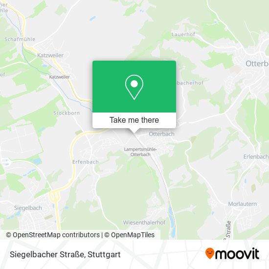 Siegelbacher Straße map