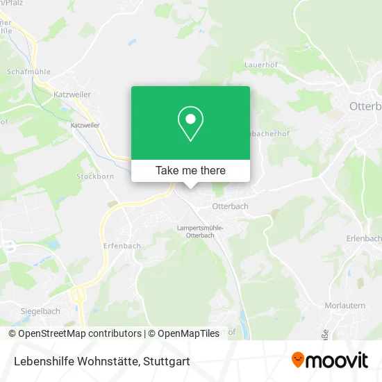 Карта Lebenshilfe Wohnstätte