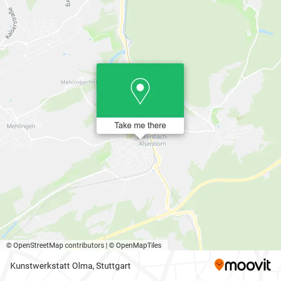Kunstwerkstatt Olma map